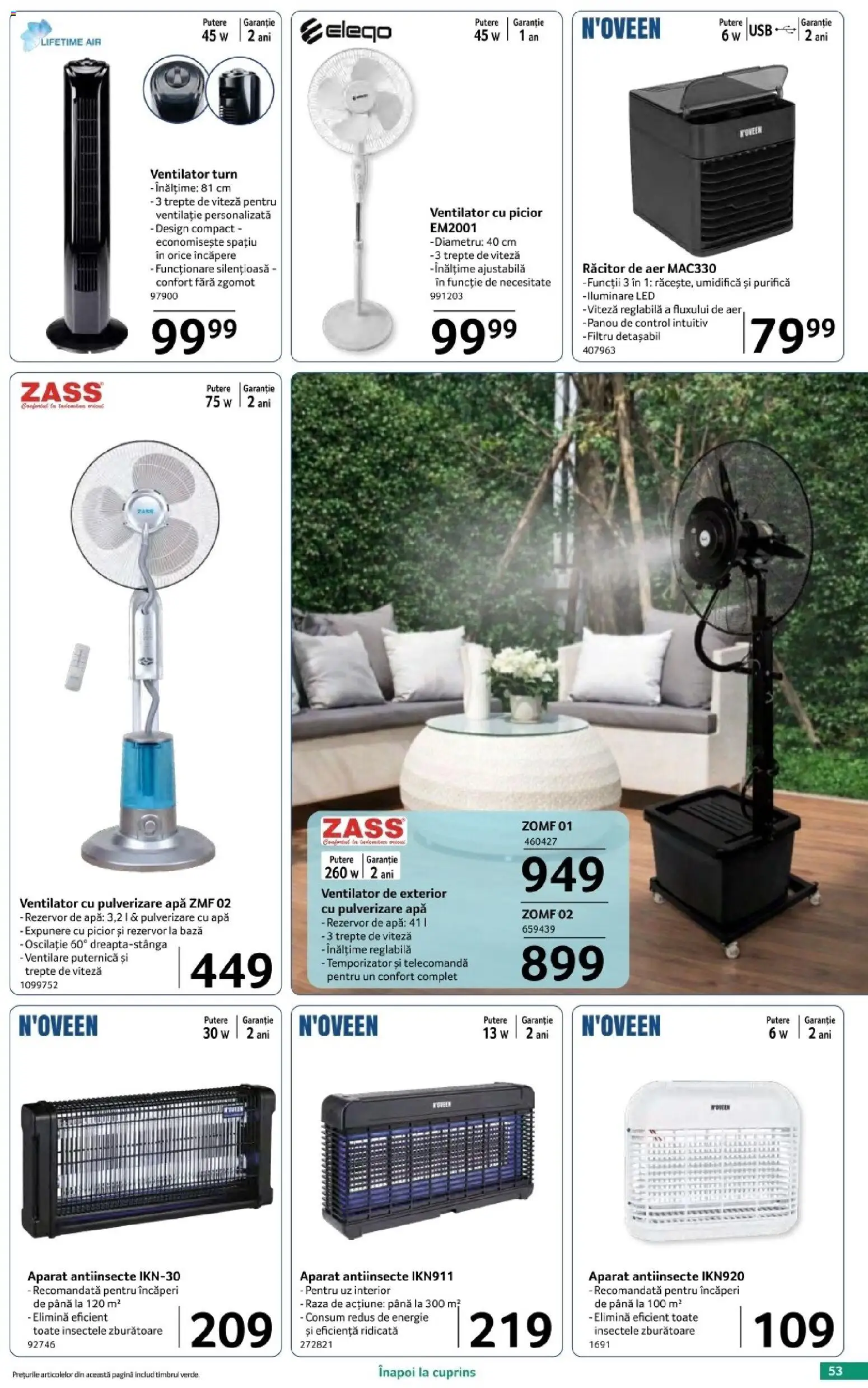 Noul catalog Selgros – valabil de la 17.04.2026 | Pagină: 53 | Produse: Usb, Ventilator, Babak, Răcitor de aer