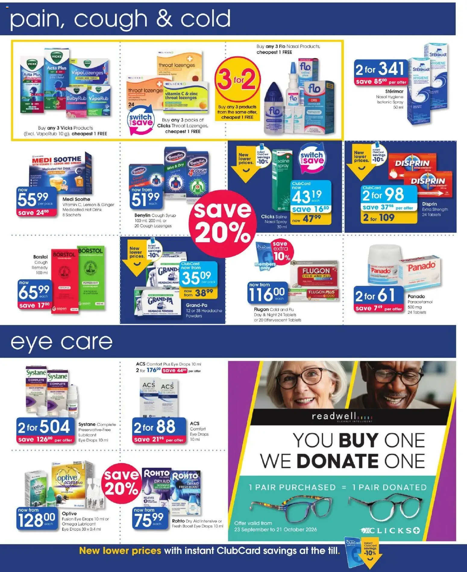 New Clicks catalogue – valid from 23/09/2026 | Page: 38
