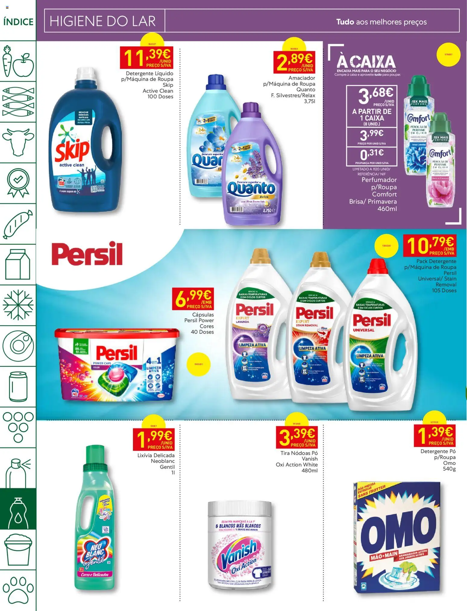 Recheio folheto Madeira │ válido de 23/06/2026 | Página: 36 | Produtos: Agua, Perfume, Detergente, Caixa