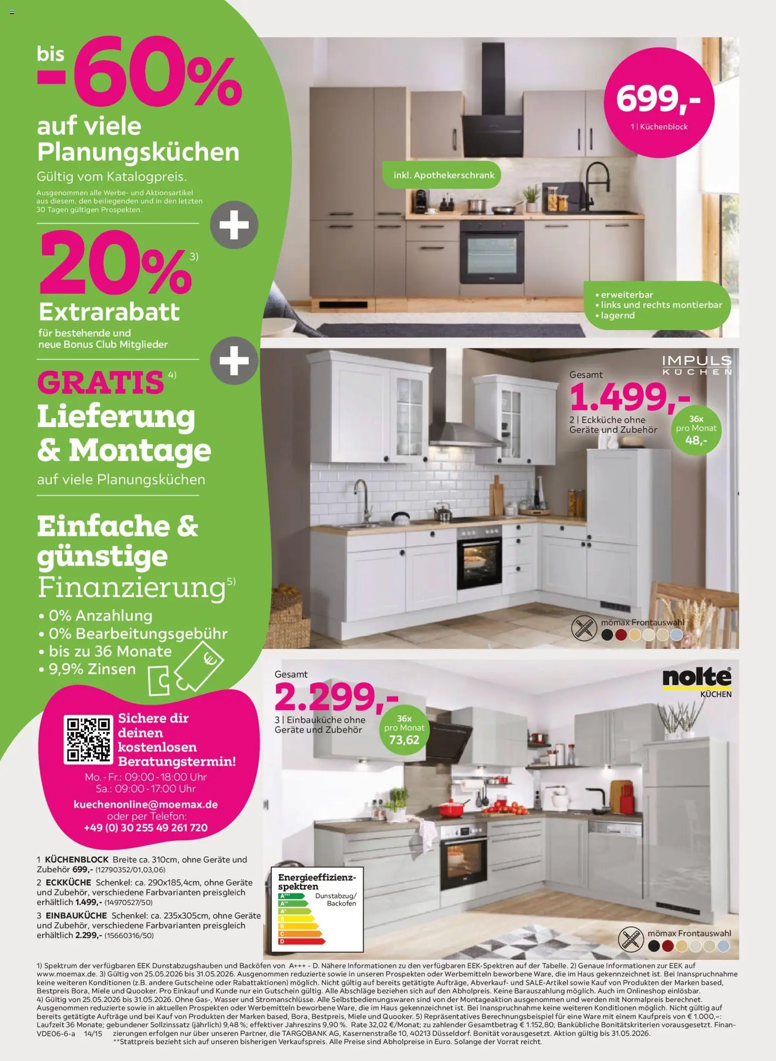 Mömax Prospekt – gültig ab 25.05.2026 | Seite: 14 | Produkte: Küchenblock, Wasser, Telefon, Uhr