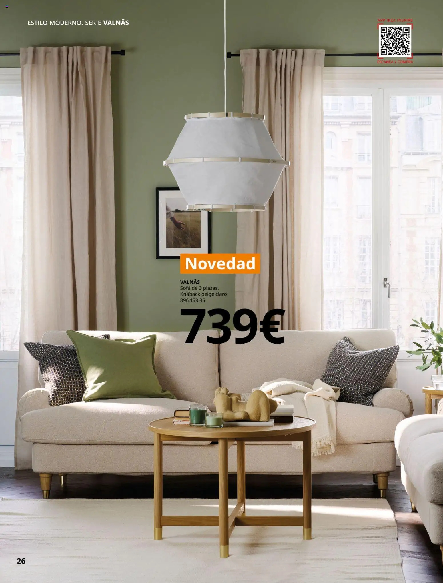 IKEA - Sofás │ válido desde el 28/09/2026 | Página: 26 | Productos: Sofá