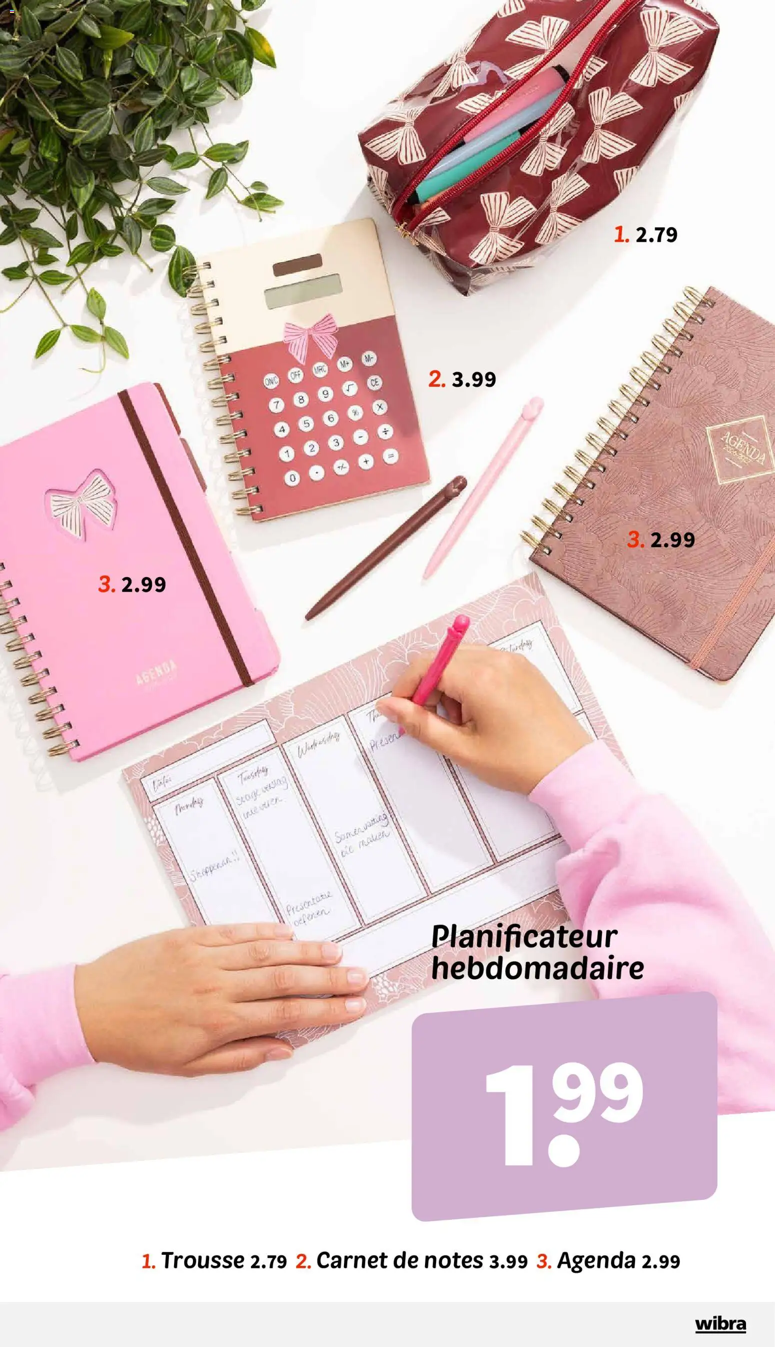 {H1} | Page: 7 | Produits: Agenda