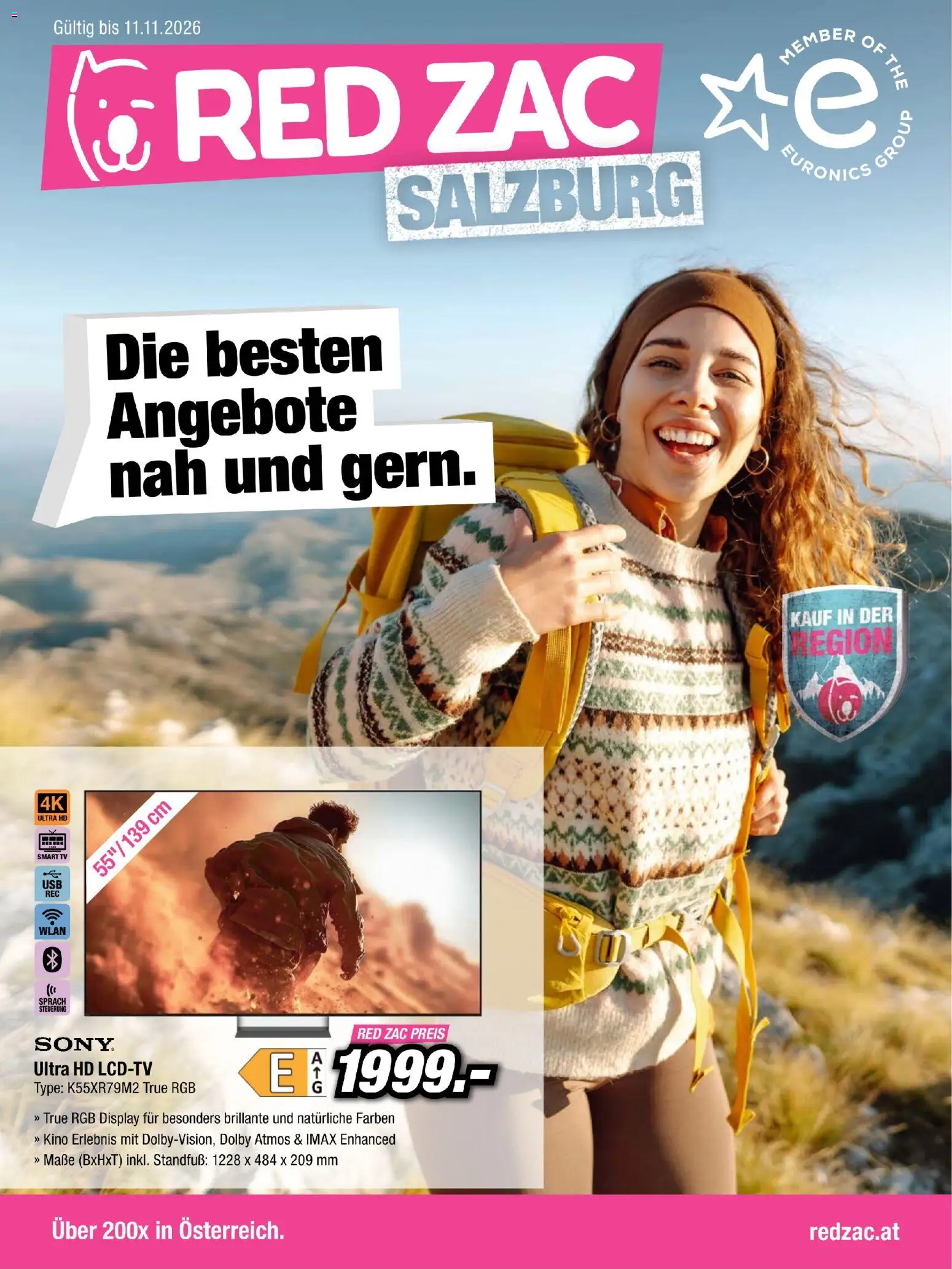 RED ZAC Salzburg gültig ab 25.10.2026 | Seite: 1 | Produkte: TV