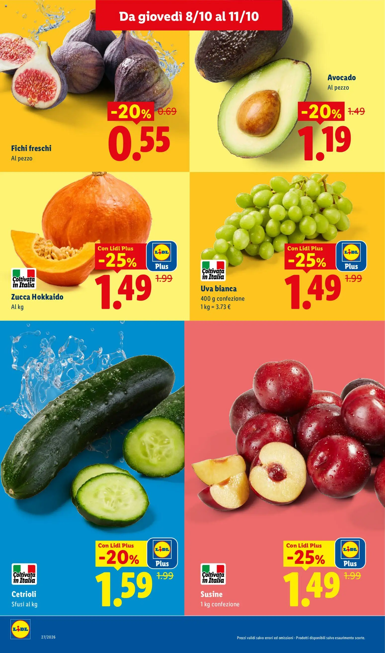 Volantino Lidl del 08/10/2026 | Pagina: 2