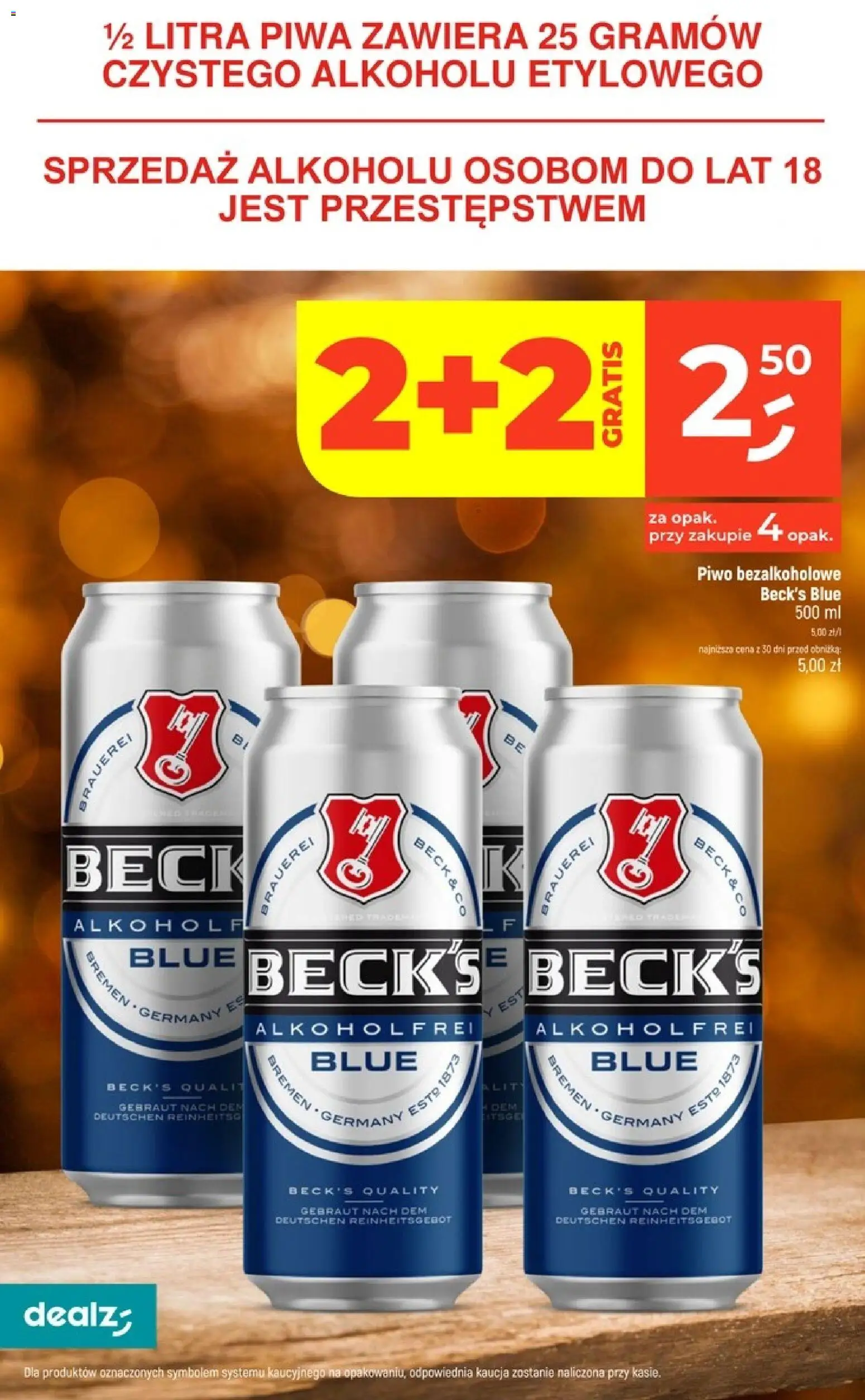 Dealz gazetka od 24.09.2026 | Strona: 32 | Produkty: Piwo bezalkoholowe, Piwo