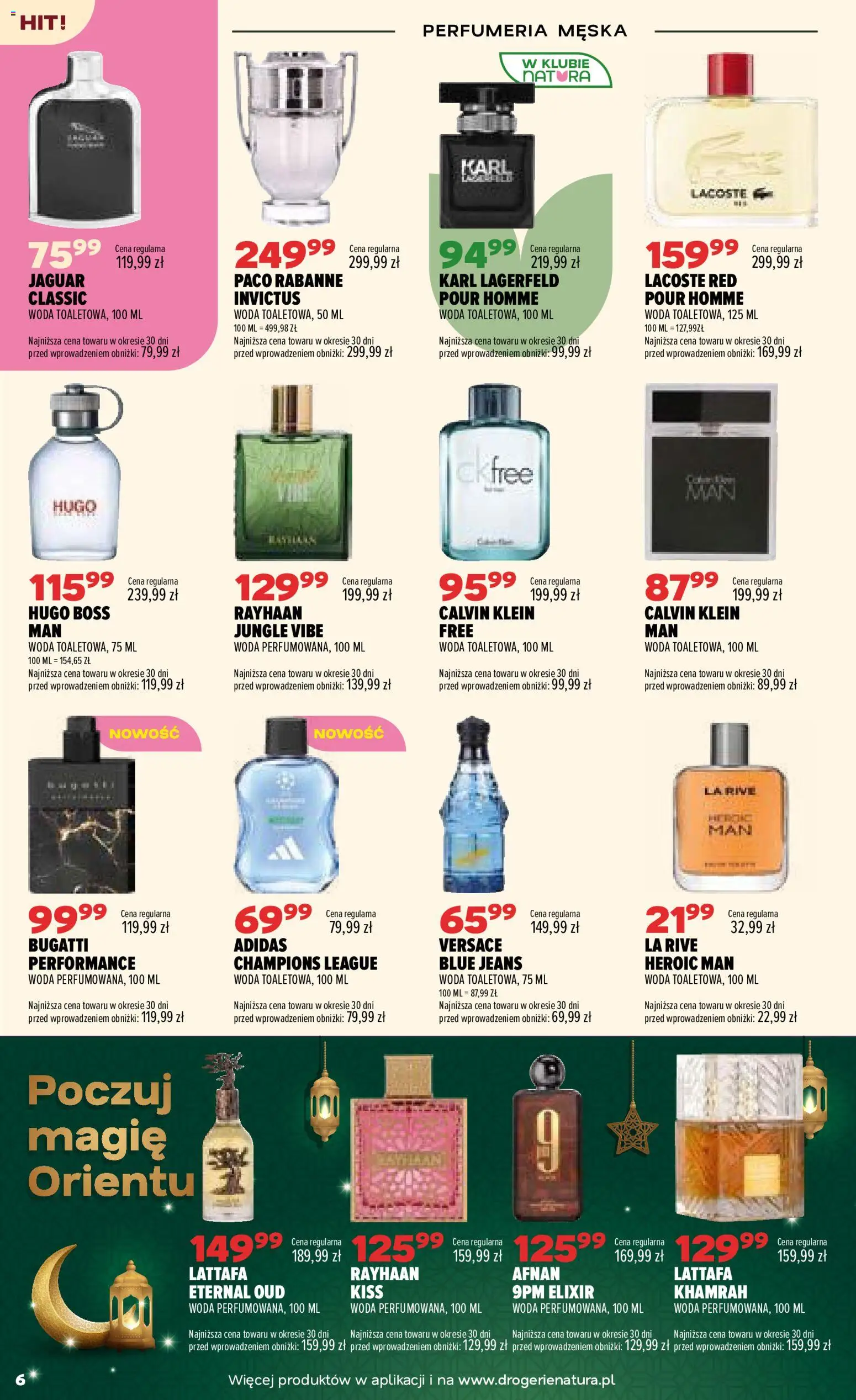 Drogerie Natura gazetka od 22.09.2026 | Strona: 6 | Produkty: Woda