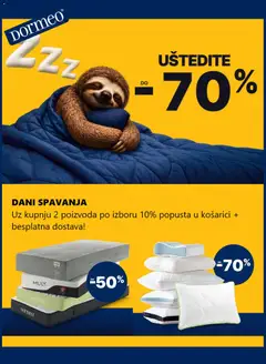Dormeo Home Katalog - Pregled kataloga iz trgovine Dormeo Home, vrijedi od 10.09.2026