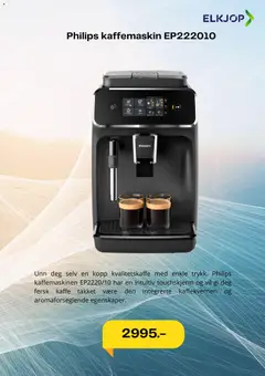Forhåndsvisning av Elkjøp kundeavis gyldig fra 29/06/2026 | Side: 5 | Produkter: Kaffe, Kaffemaskin