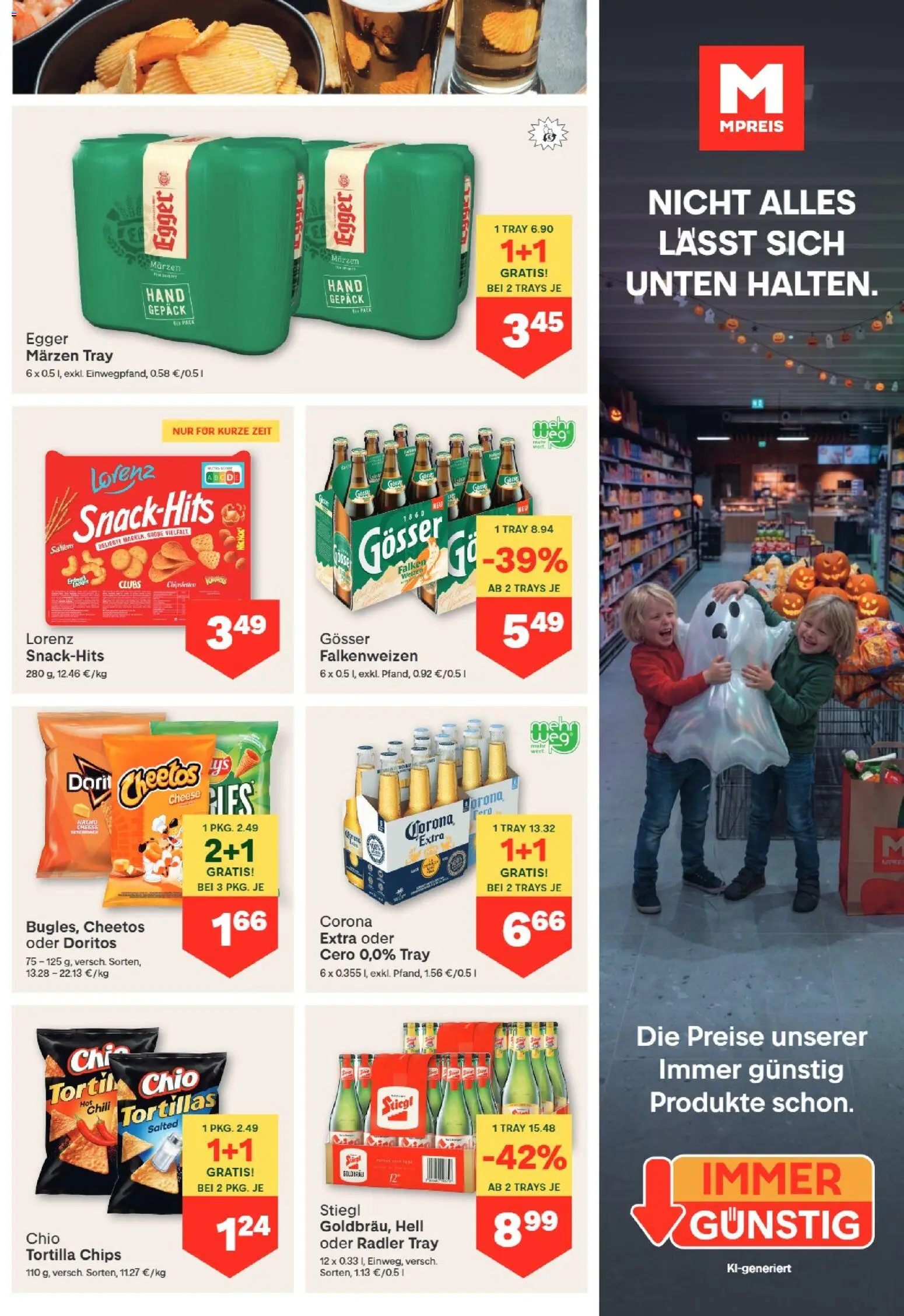 MPREIS Hohenems gültig ab 29.10.2026 | Seite: 13 | Produkte: Chips, Radler