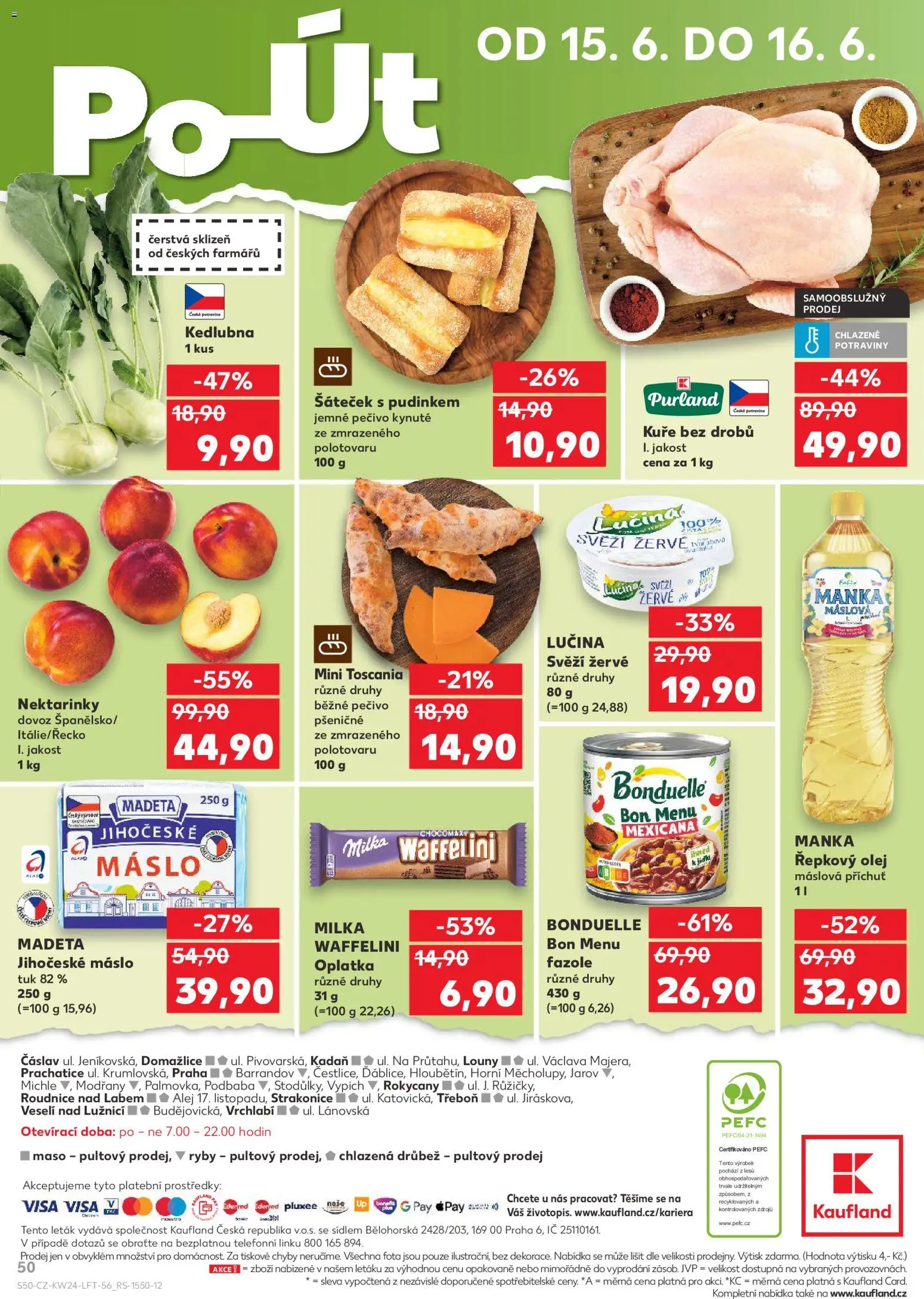Kaufland leták od 10.06.2026 💥 Nenechte si ujít TOP nabídky! ⭐ | Česko