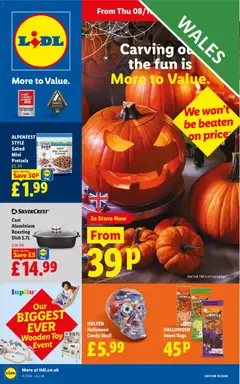 Preview of Weekly offers Lidl valid from 08/10/2026