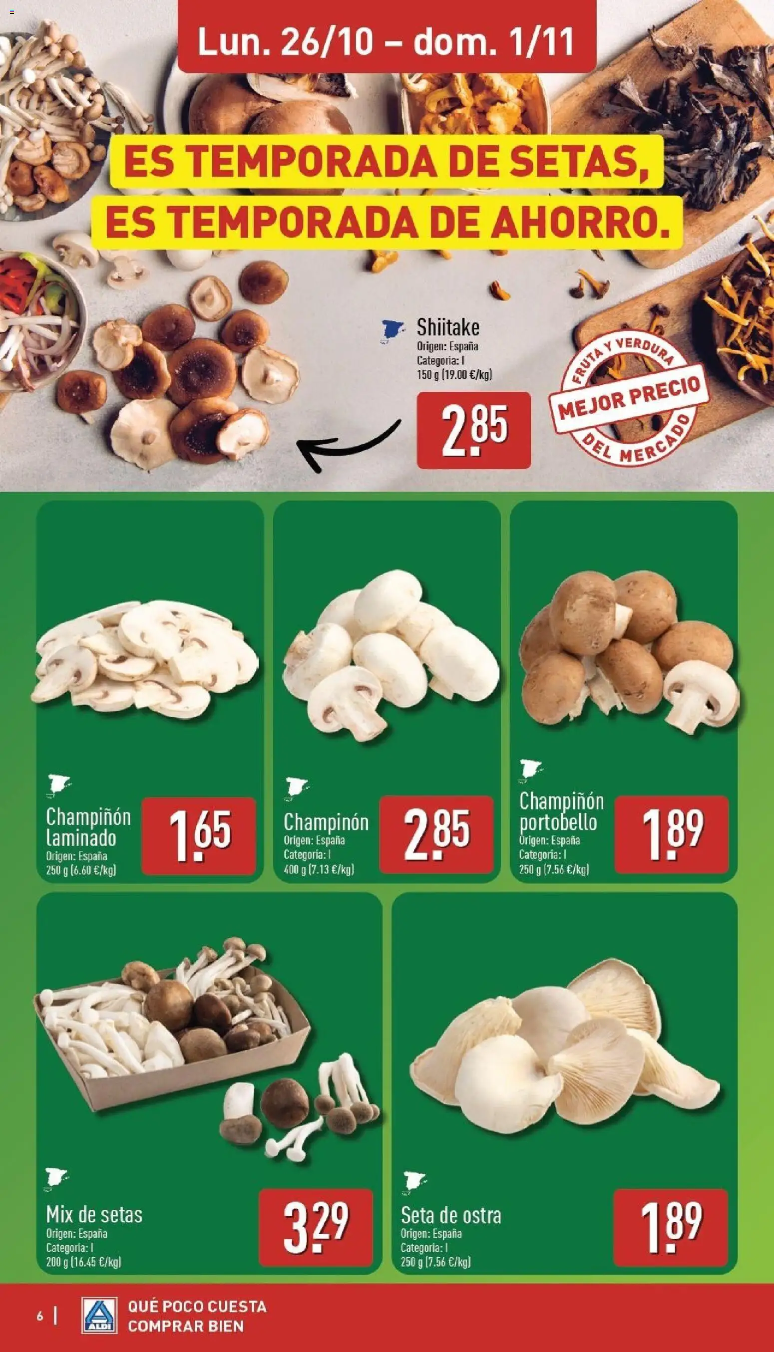 Aldi folleto Canarias │ válido desde el 26/10/2026 | Página: 6