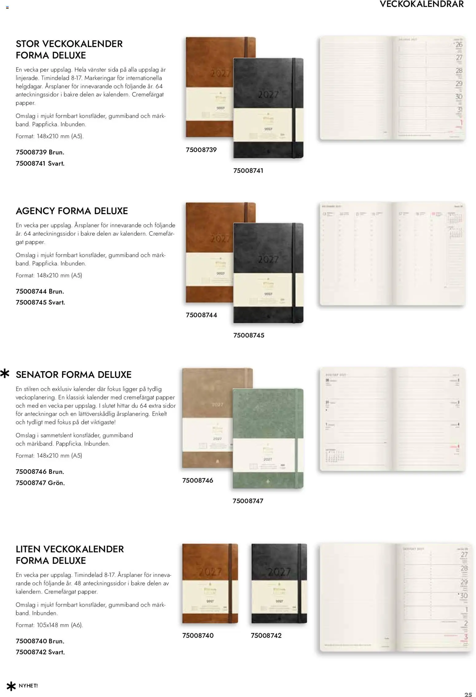 Lyreco reklamblad aktuell från 01/09/2026 | Sida: 26 | Produkter: Papper, Kalender