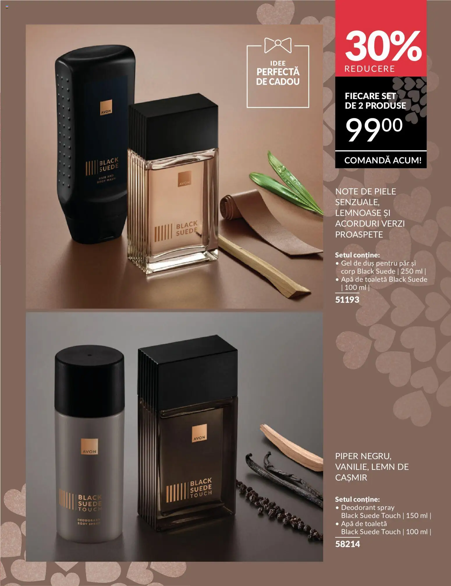 Noul catalog Avon – valabil de la 11.05.2026 | Pagină: 23 | Produse: Duș, Apă de toaletă, Deodorant, Piper