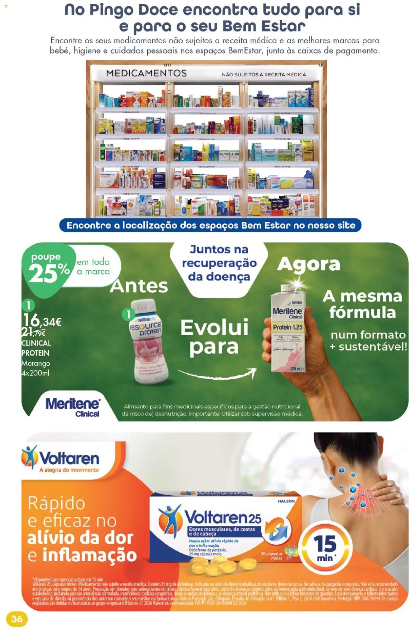 Pingo Doce Bem Estar Verão 2 Lojas │ válido de 14/07/2026 | Página: 36