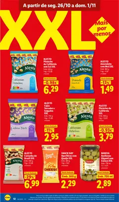 Pré-visualização ALESTO Pistácios da Califórnia sem Sal XXL, Roasted & unsalted Californian Pistachios válido de 26/10/2026 | Página: 12