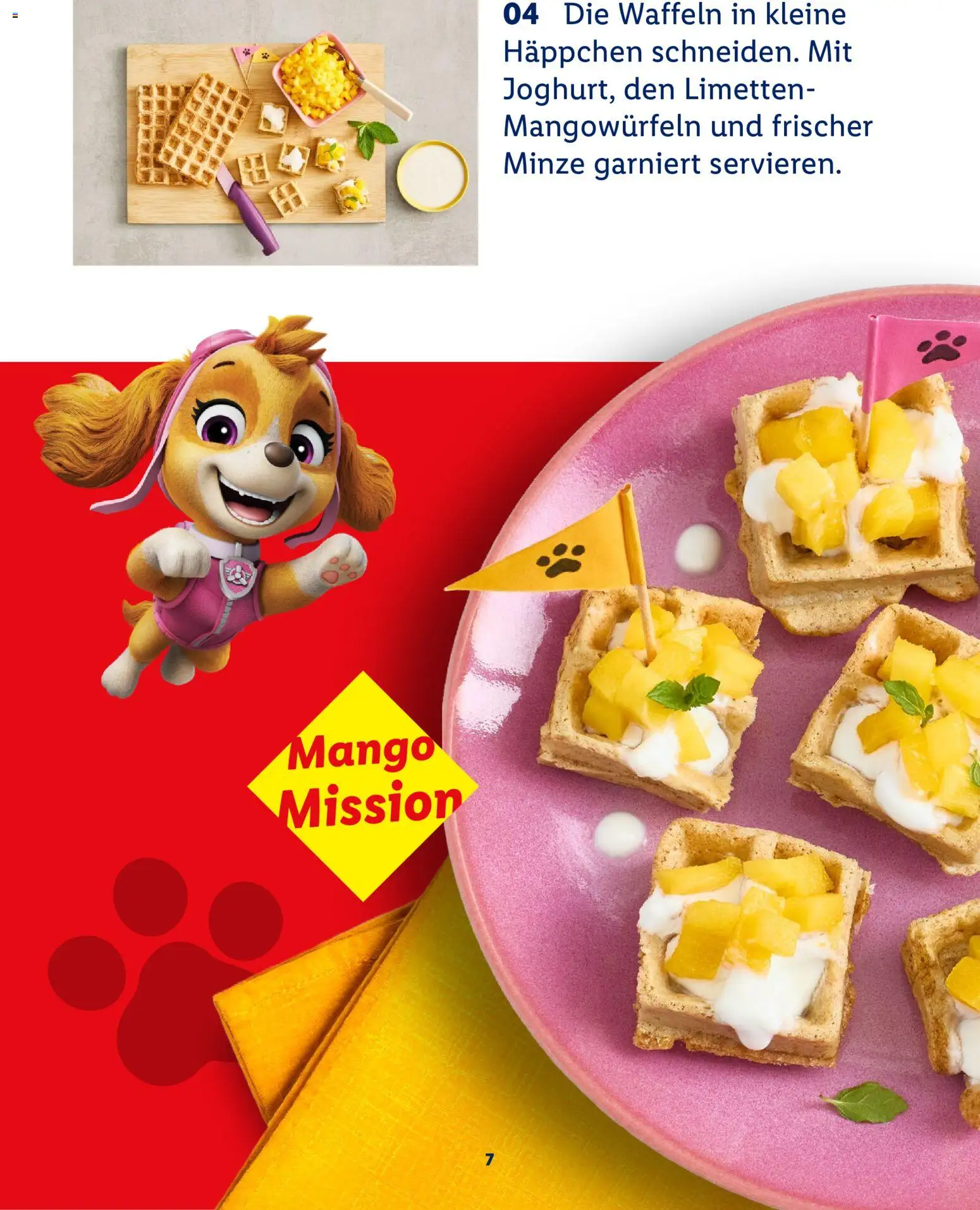 Lidl Německo leták - Paw Patrol od 20.07.2026 | Strana: 7 | Produkty: Mango