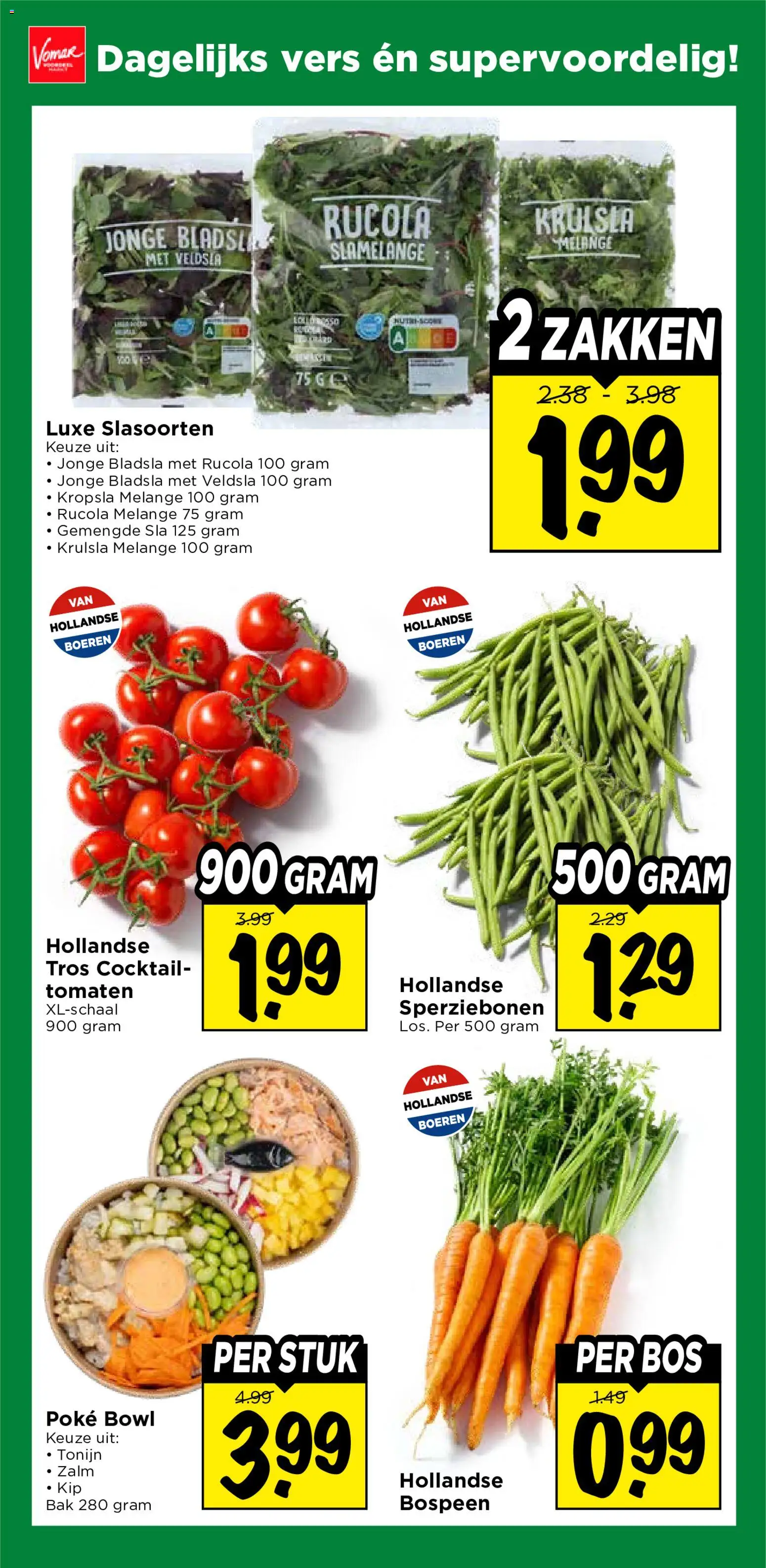 {H1} | Pagina: 12 | Producten: Sla, Tomaten, Zalm, Tonijn