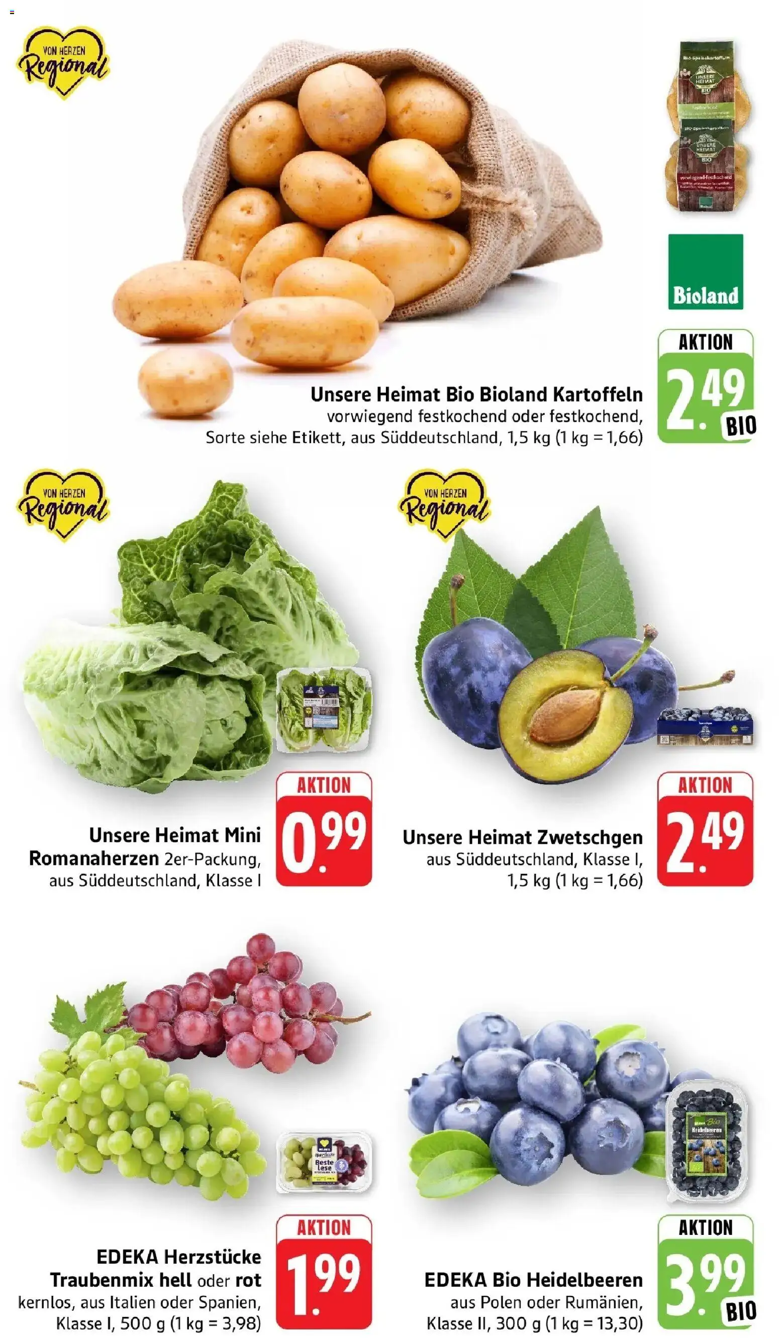 nah & gut Prospekt Gengenbach – gültig ab 17.08.2026 | Seite: 2 | Produkte: Zwetschgen, Heidelbeeren, Kartoffeln