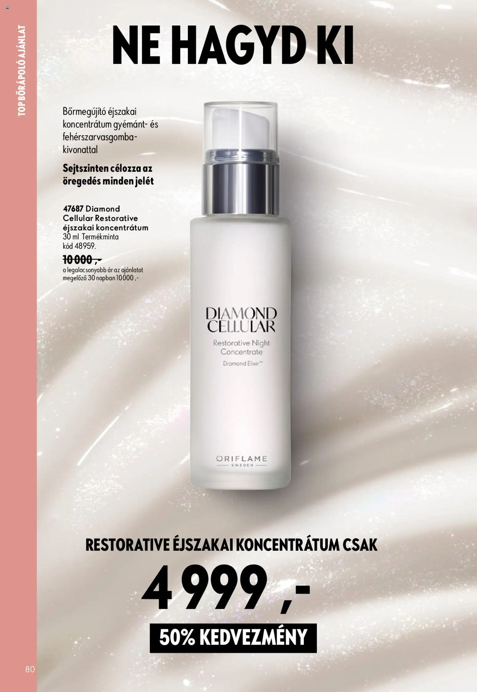 Oriflame akciós ujság - amely érvényes a következő dátumtól: 2026.09.09. | Oldal: 80