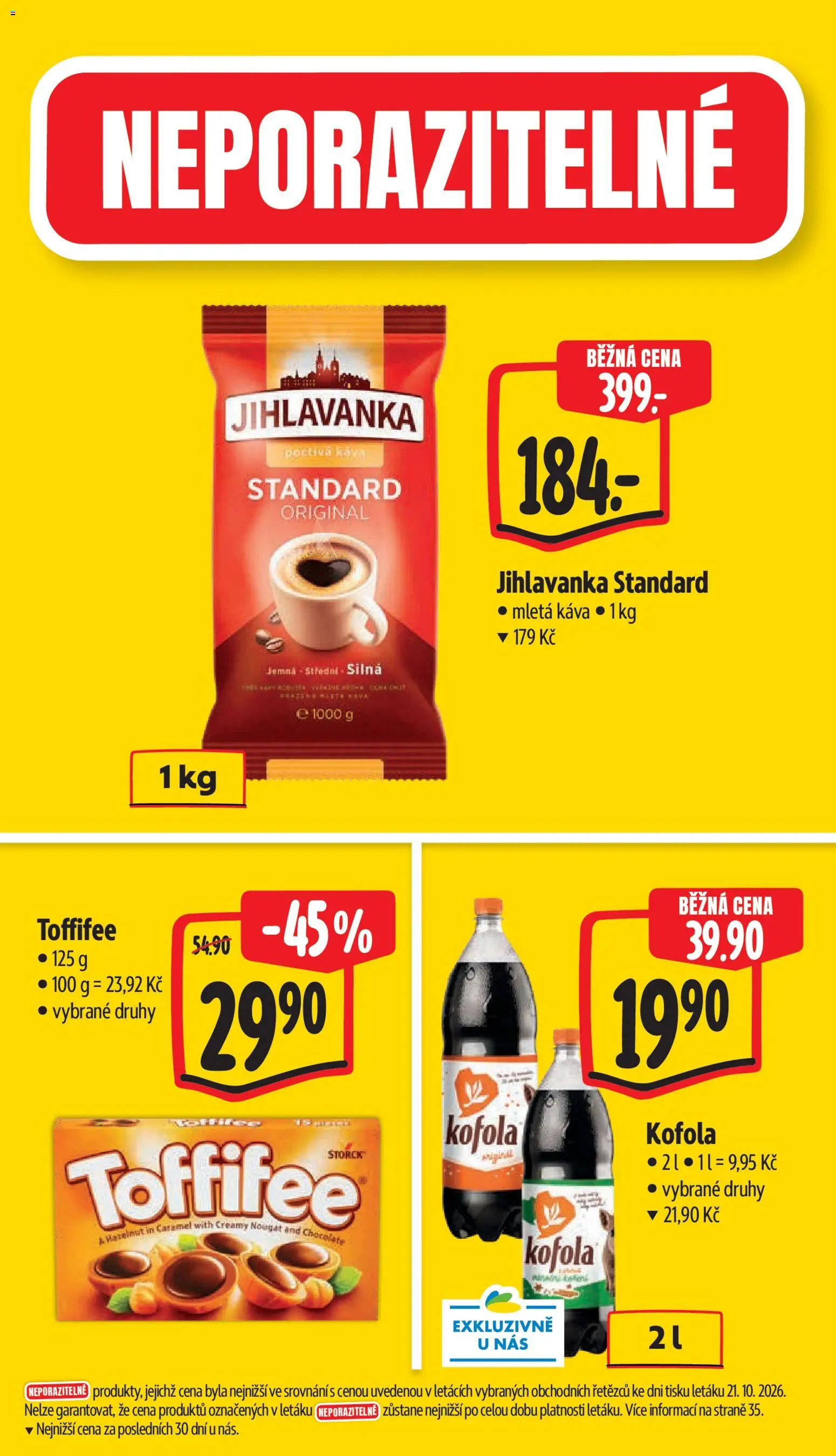 Albert leták - Hypermarket Jablonec nad Tisou od 28.10.2026 | Strana: 5