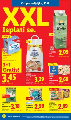 BELBAKE Brašno glatko XXL, 6 kg Tip 500 - Pregled kataloga iz trgovine Lidl, vrijedi od 15.06.2026 | Stranica: 6