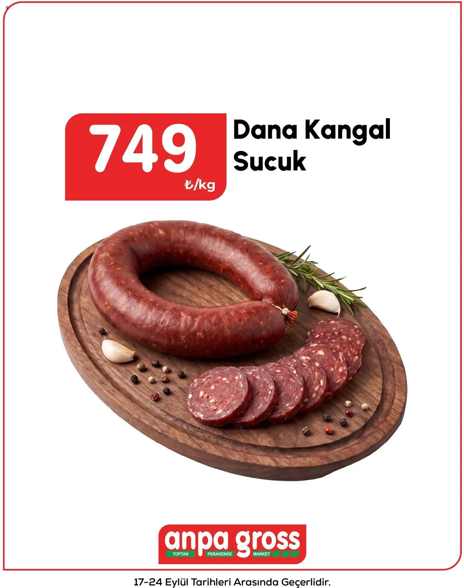 Anpa Gross Katalog - 17 Eylül 2026 tarihinden itibaren geçerlidir | Sayfa: 4 | Ürünler: Sucuk