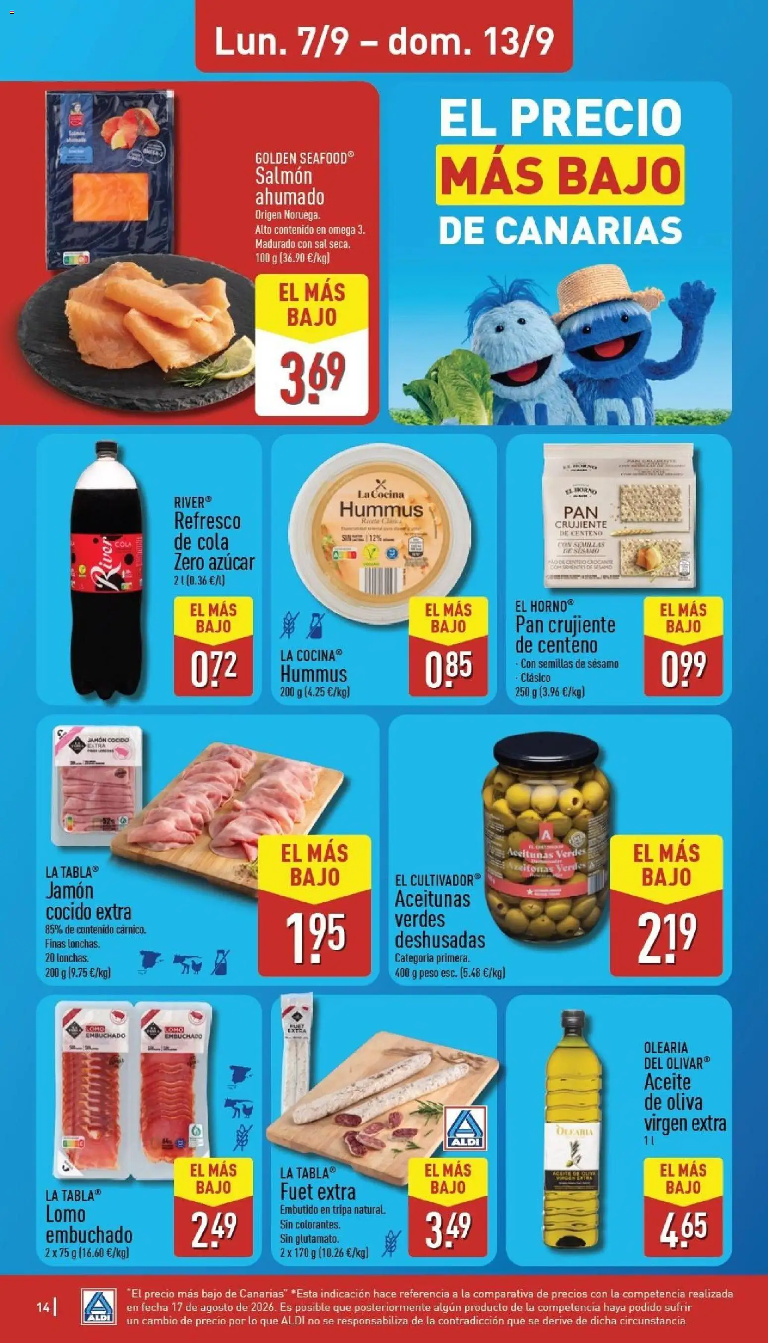Aldi folleto Canarias │ válido desde el 07/09/2026 | Página: 14