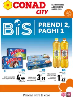 Anteprima del volantino Conad volantino City Sicilia valido a partire dal 03.06.2026
