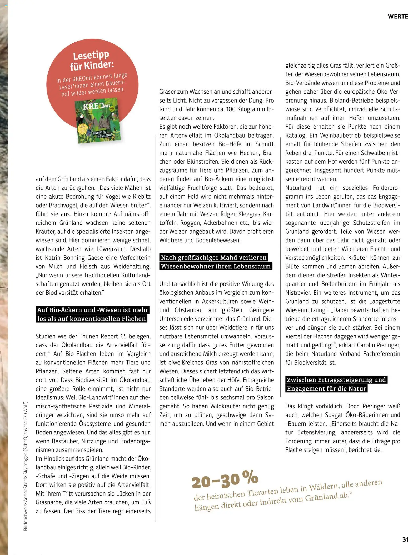 Denns BioMarkt Kreo Magazin – gültig ab 17.07.2026 | Seite: 31 | Produkte: Milch, Tür, Wein, Fleisch