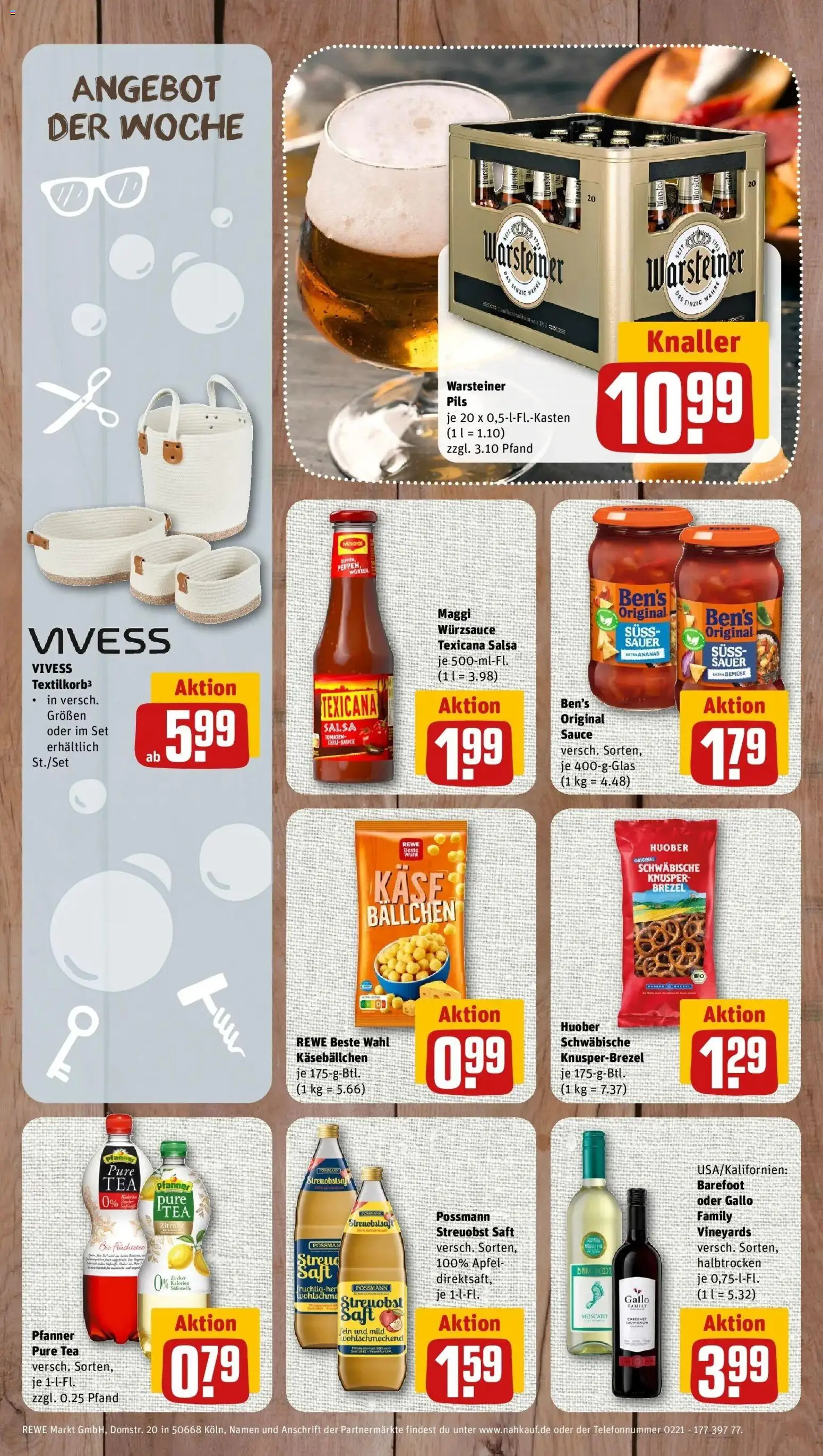 REWE Prospekt ab 14.09.2026 zum Blättern » Angebote | Seite: 8 | Produkte: Pils, Äpfel, Tomaten, Warsteiner