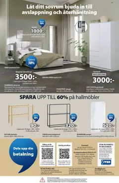 JYSK erbjudanden - Förhandsvisning av reklamblad från butik JYSK aktuell från 01.06.2026 | Sida: 23