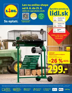 Lidl leták platný od 08.06.2026