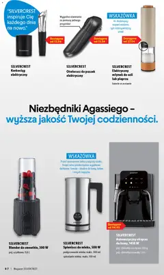 Pogląd oferty "Lidl gazetka - Poznaj markę Silvercrest" - ważna od 29.03.2026 | Strona: 7 | Produkty: Kakao, Mleka, Młynek, Blender