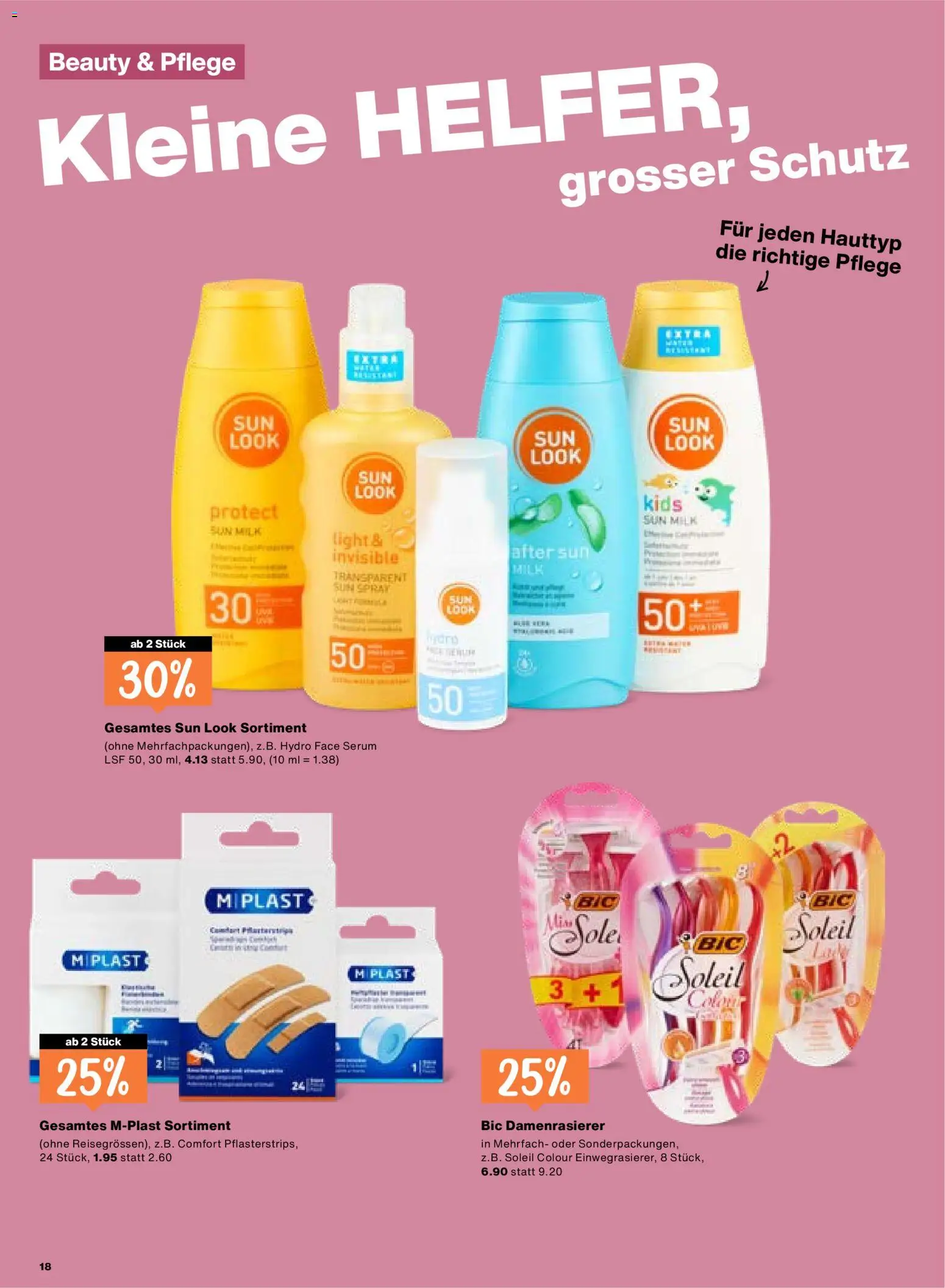 Migros aktionen – gültig ab 25.06.2026 | Seite: 18 | Produkte: Serum, After Sun