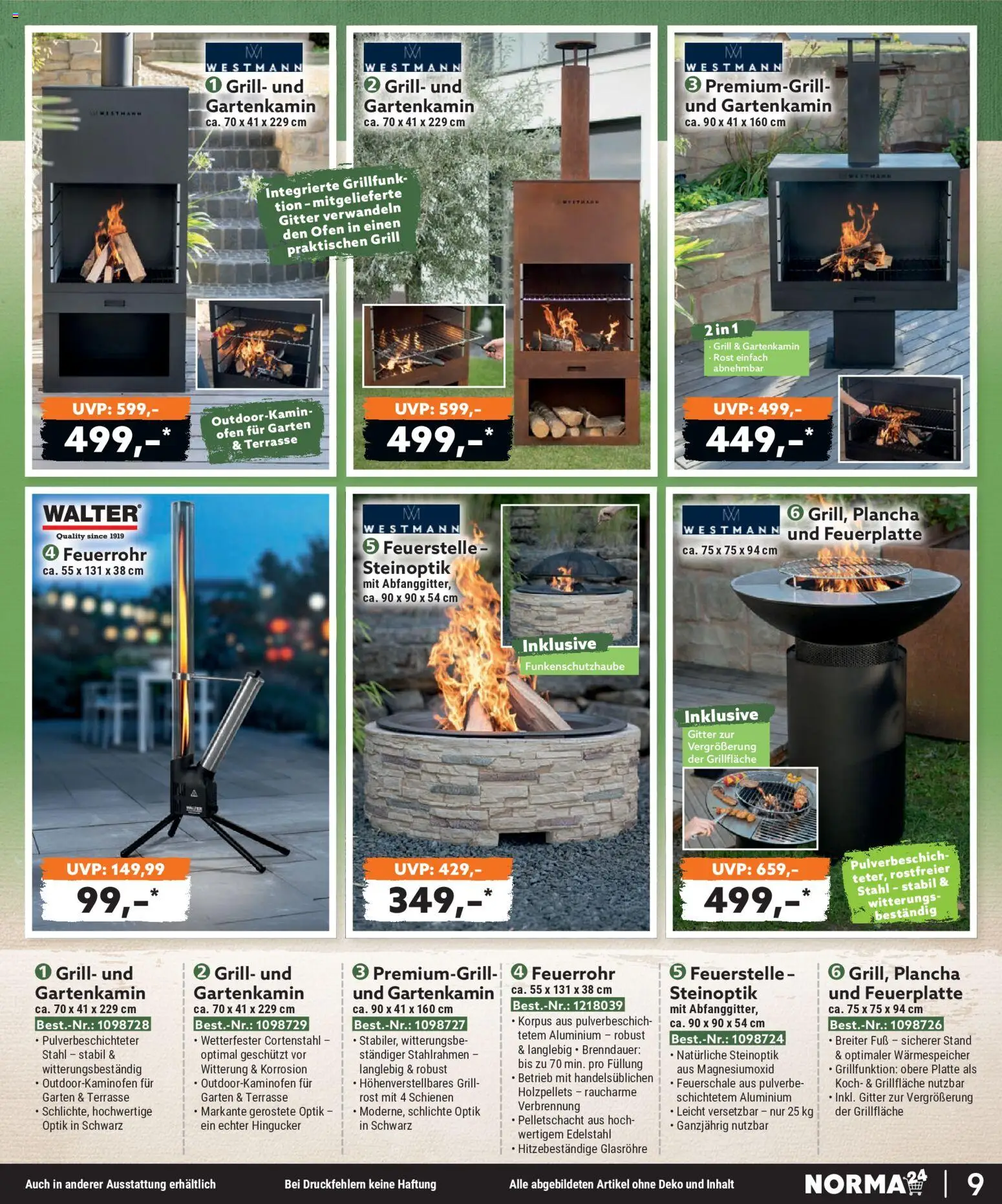 Norma Bestellmagazin Juni 2026 – gültig ab 01.06.2026 | Seite: 9