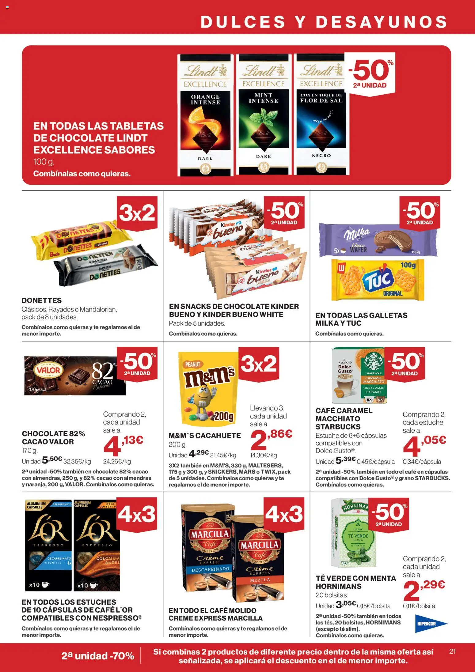 Hipercor catálogo │ válido desde el 21.05.2026 | Página: 21 | Productos: Café, Café molido, Κεραία, Galletas
