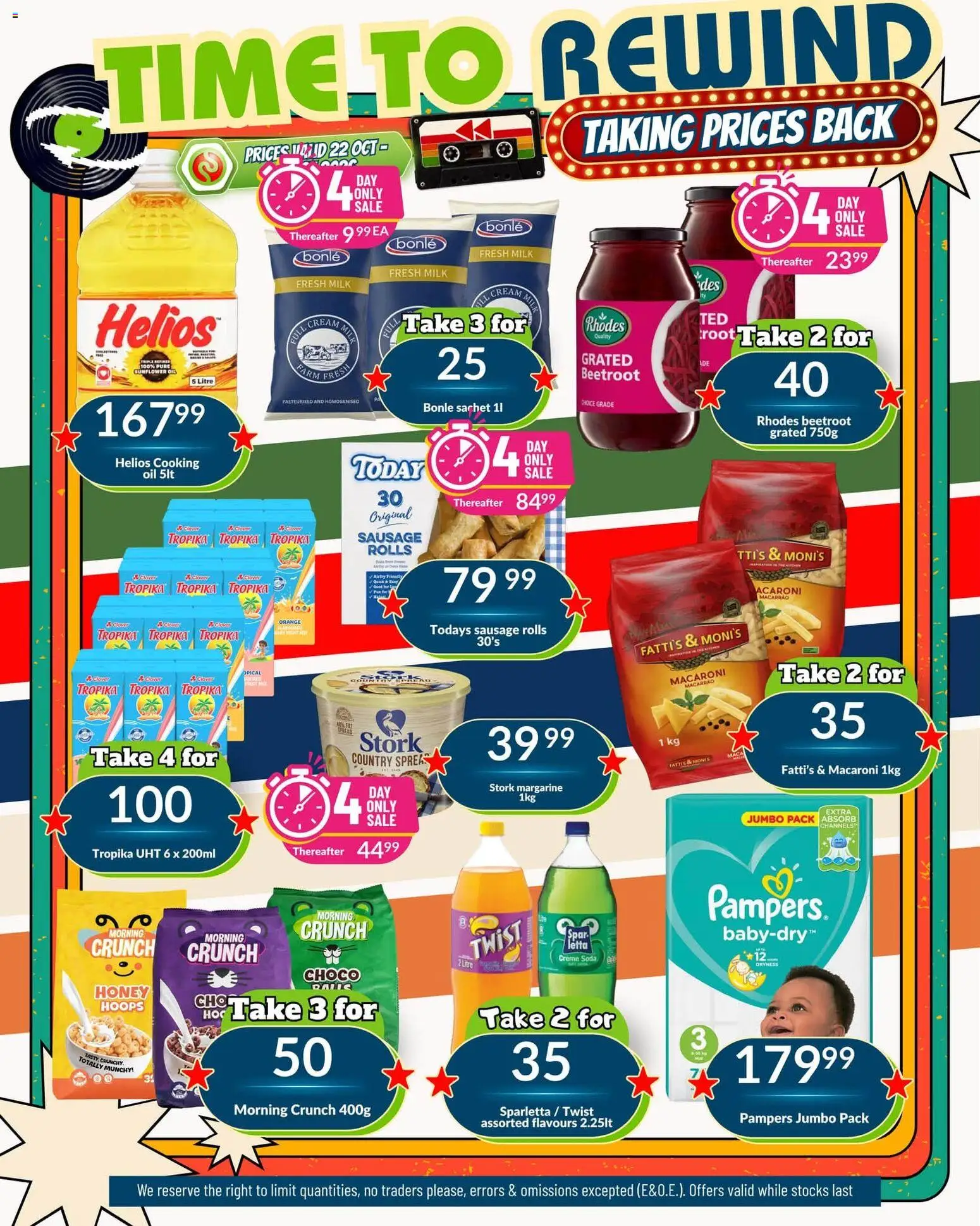 New Super Save catalogue – valid from 22/10/2026 | Page: 45 | Products: Milk, Oil, Margarine, Cream