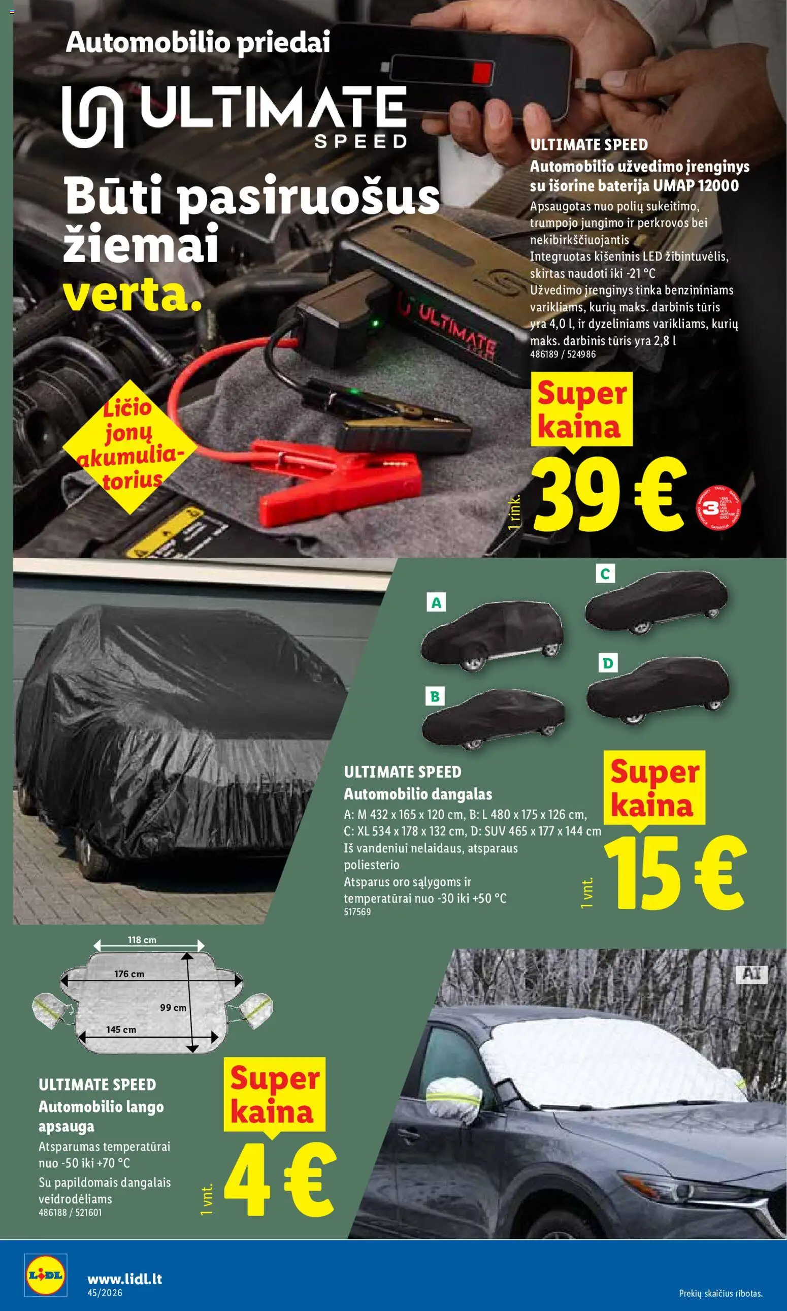 LIDL akcijos nuo 2026.11.02 | Puslapis: 2 | Prekių: Baterija
