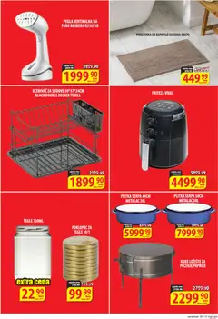 Fortuna Market katalog - pregled Fortuna Market kataloga - važi od 11.09.2026 | Strana: 13 | Proizvode: Pegla, Friteza, Poklopac, Kupatilo
