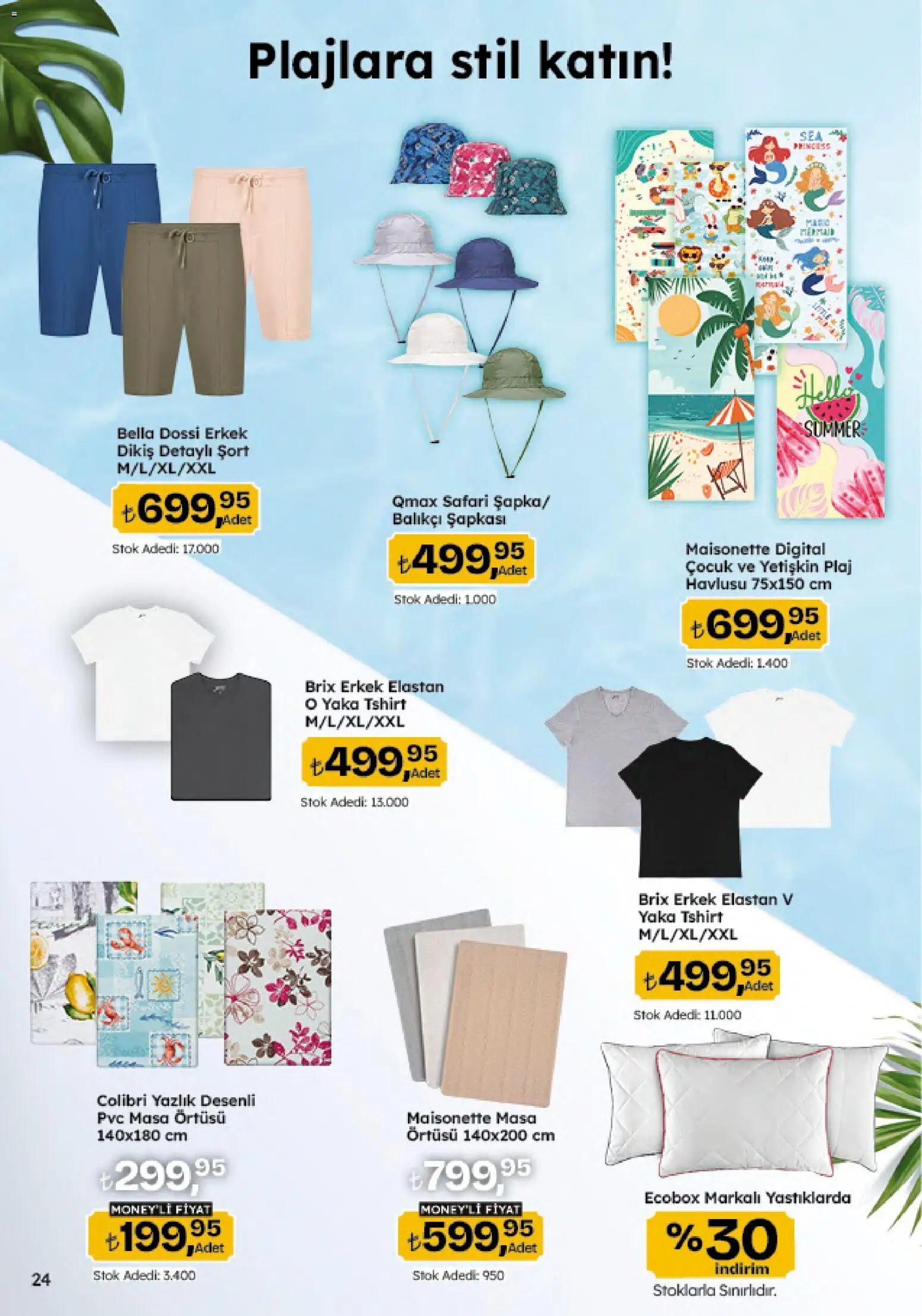 Migros Katalog - 5M Migroskop Dijital - 09 Temmuz 2026 tarihinden itibaren geçerlidir | Sayfa: 142 | Ürünler: Masa, Şort, Masa örtüsü