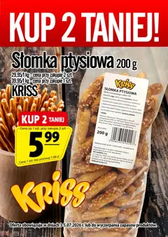 Pogląd oferty "Prim Market promocja - Słomka Ptysiowa" - ważna od 03.07.2026