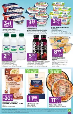 Pogląd oferty "Stokrotka gazetka - Express" - ważna od 24.09.2026 | Strona: 4 | Produkty: Stokrotka, Piątnica, Jogurt, Pizza