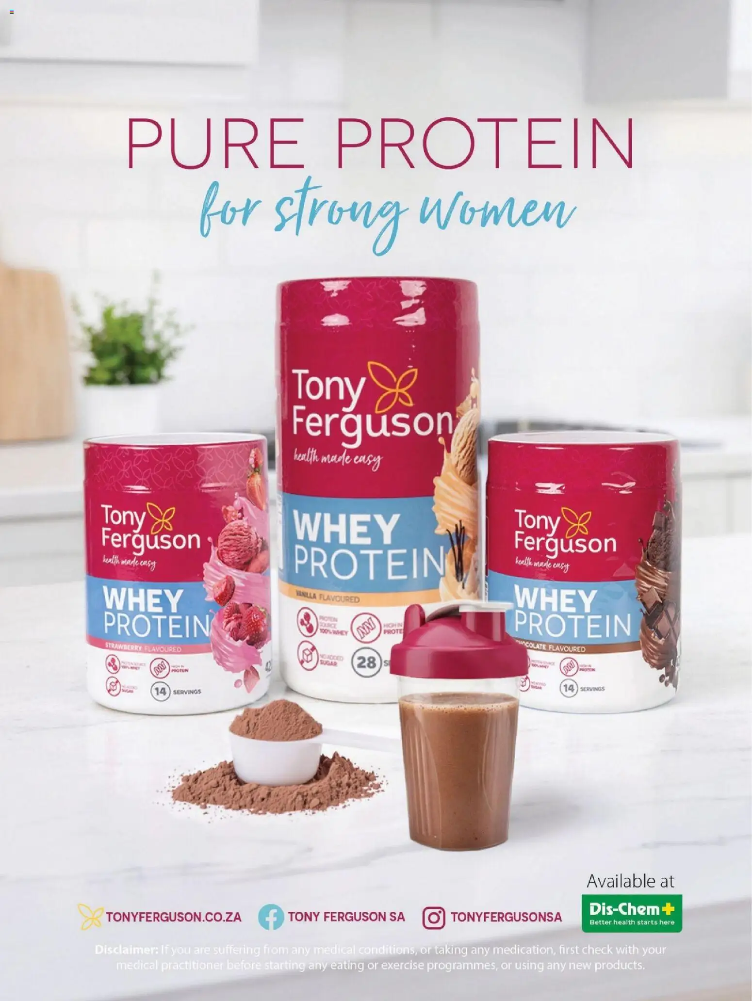 New Dis-Chem catalogue – valid from 28/05/2026 | Page: 55 | Products: Vanilla, Protein, Chocolate
