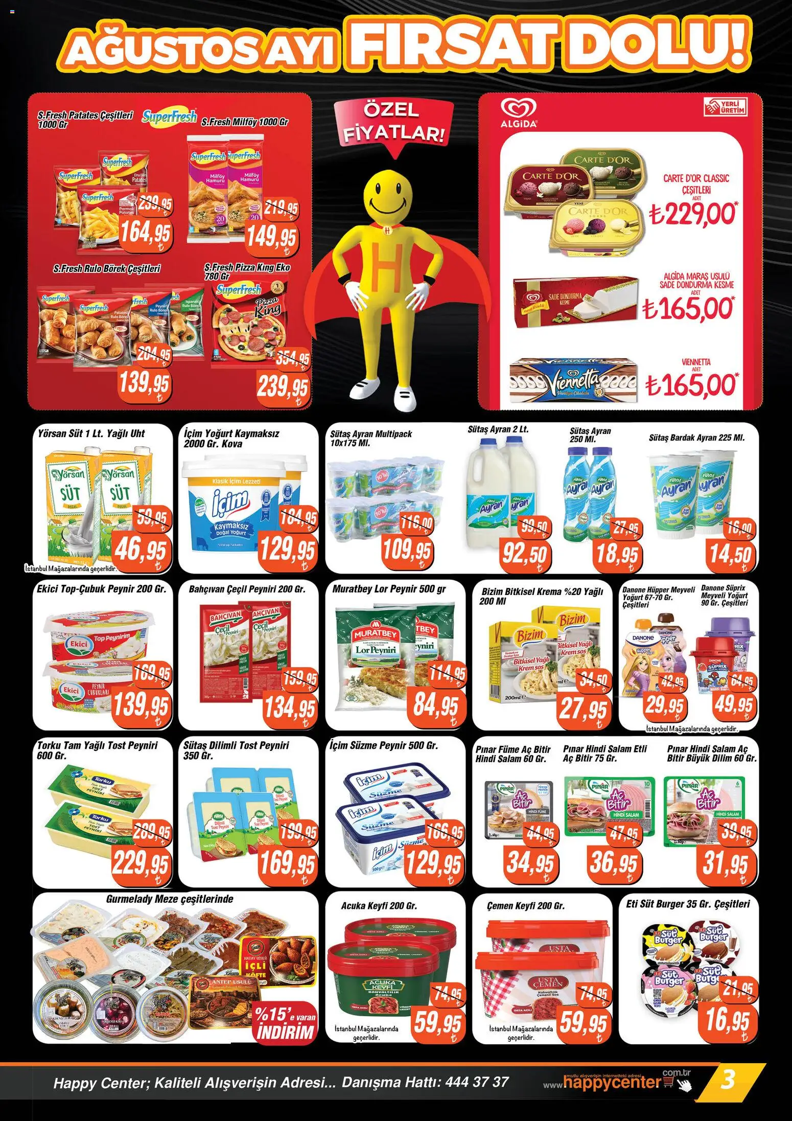 Happy Center Katalog - 05 Ağustos 2026 tarihinden itibaren geçerlidir | Sayfa: 3