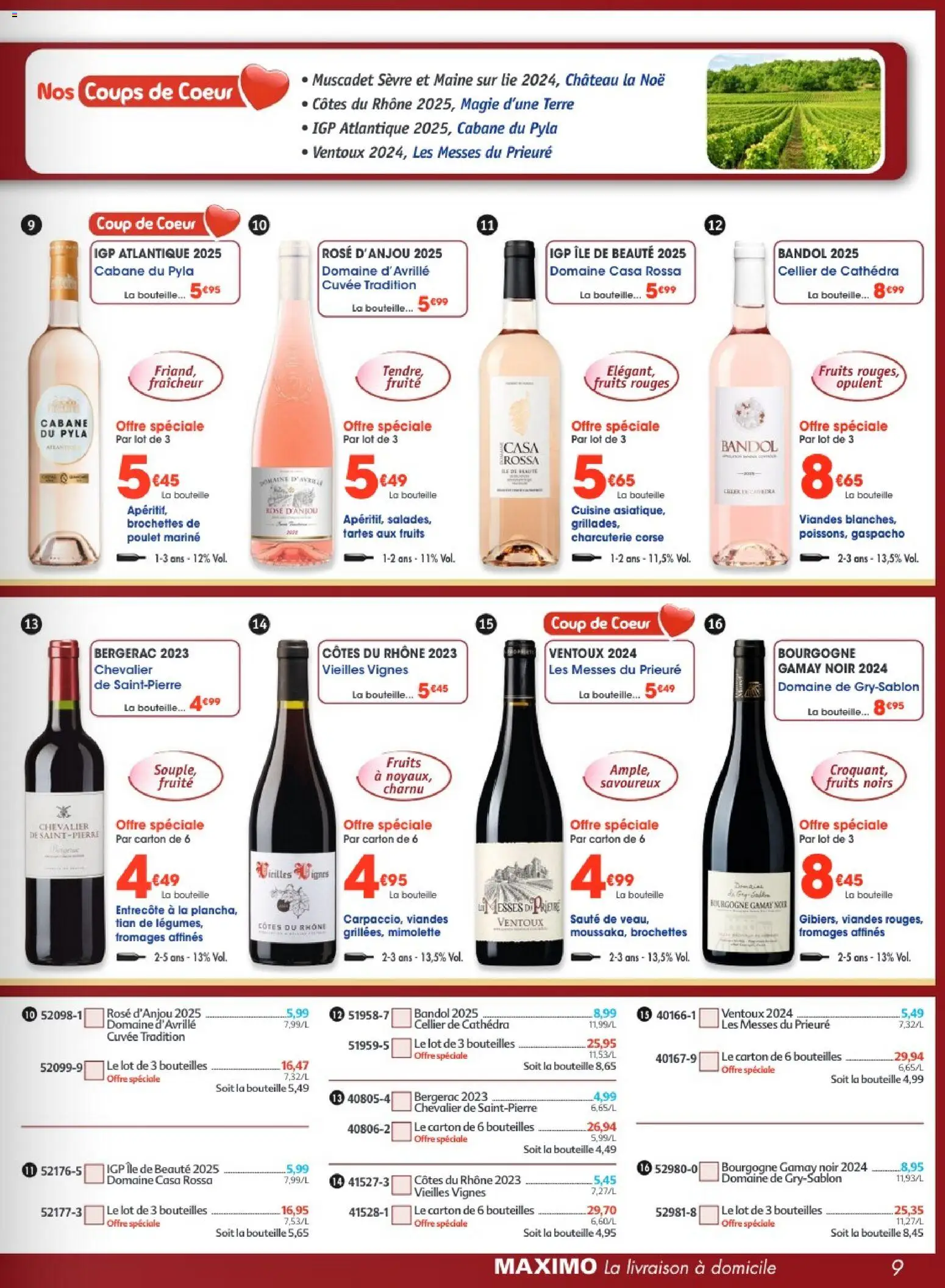 {H1} | Page: 9 | Produits: Entrecôte