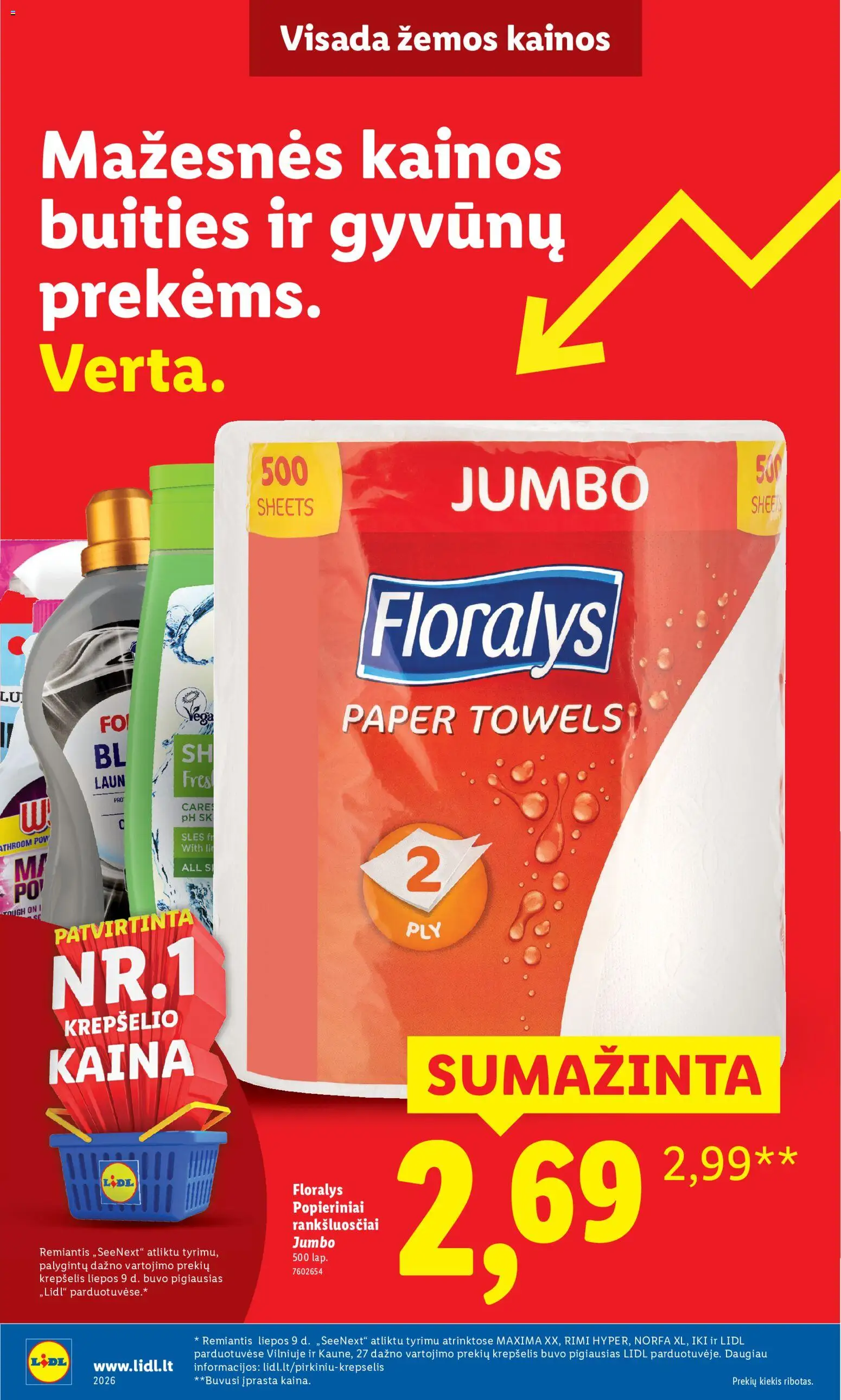 LIDL akcijos nuo 2026.08.17 | Puslapis: 14 | Prekių: Krepšelis