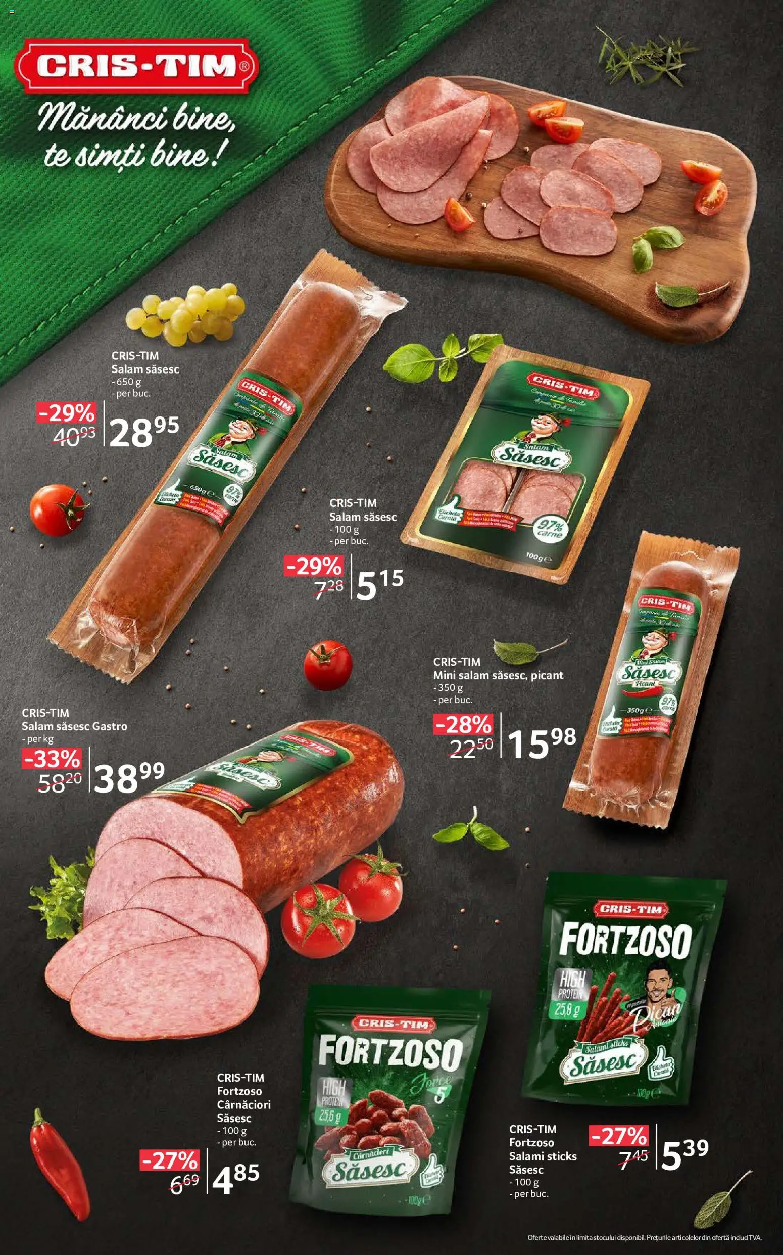 Noul catalog Selgros – valabil de la 07.08.2026 | Pagină: 4 | Produse: Salam