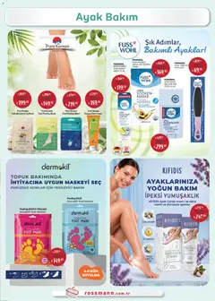 30 Temmuz 2026 tarihinden itibaren geçerli olan Rossmann kataloğu önizlemesi | Sayfa: 23 | Ürünler: Papaya, Maske, Çorap, Bot