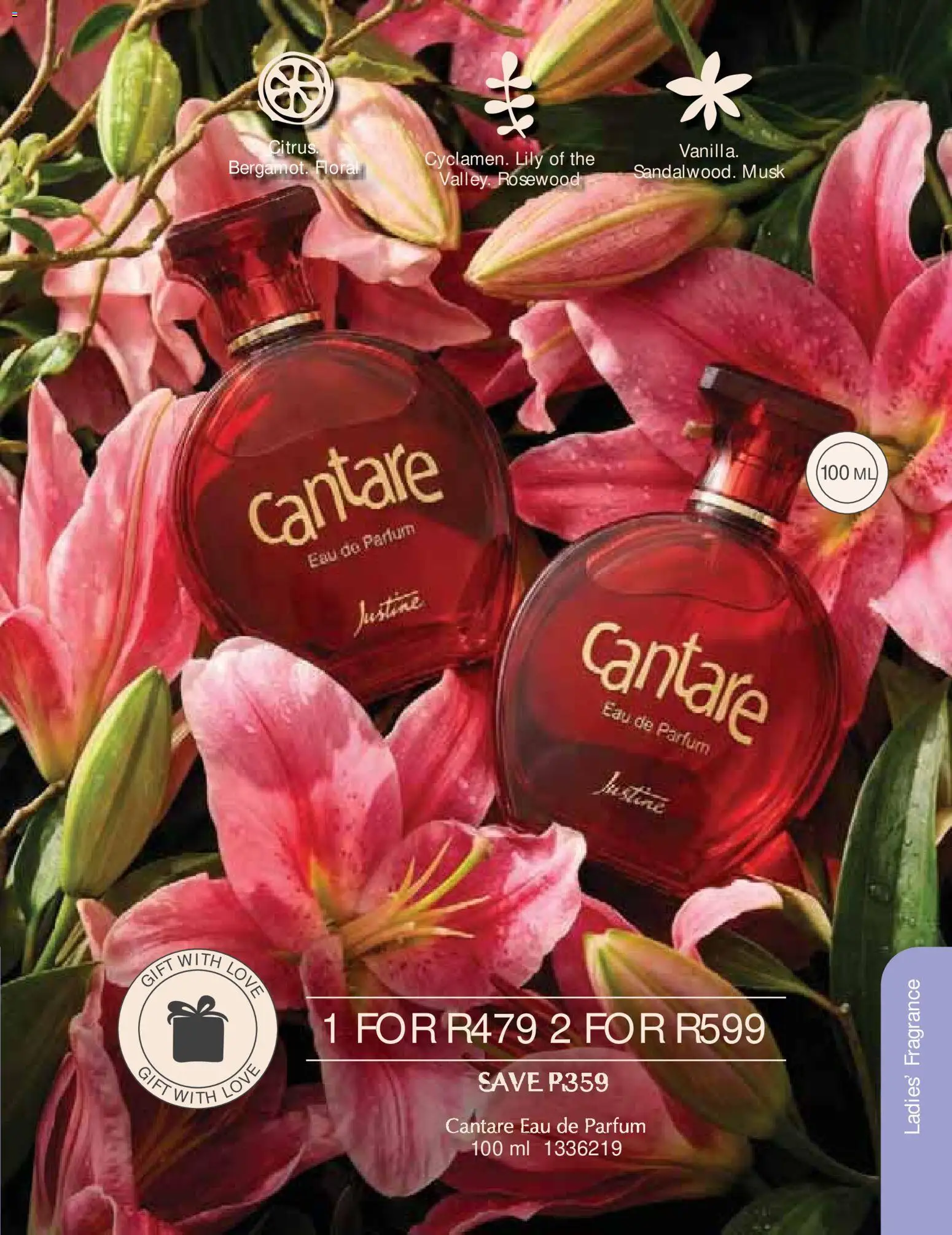 New Justine catalogue – valid from 01/08/2026 | Page: 5 | Products: Fragrance